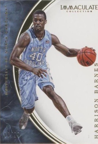 2016-17 Panini Immaculate Collection Collegiate - Harrison Barnes #16