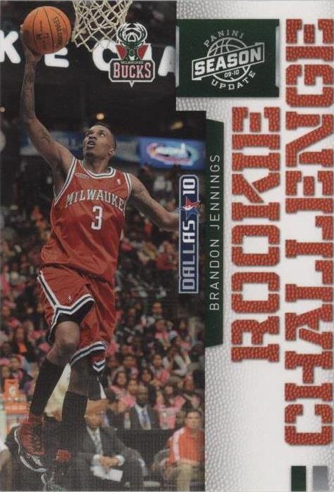 Actualización de la temporada 2009-10 Panini - Brandon Jennings #3