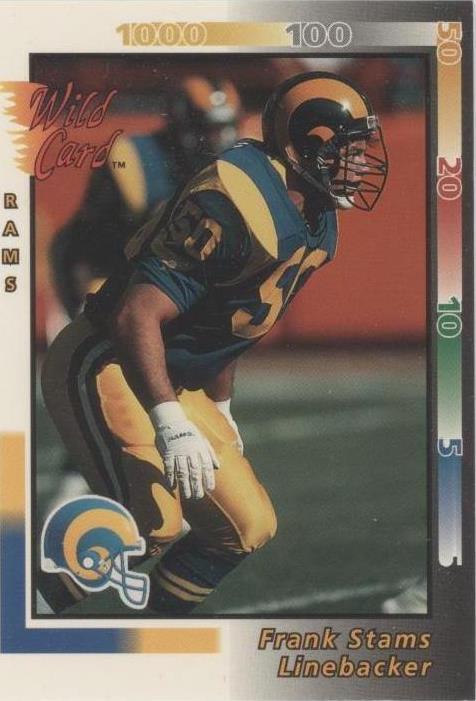 1992 Wild Card Frank Stams #449