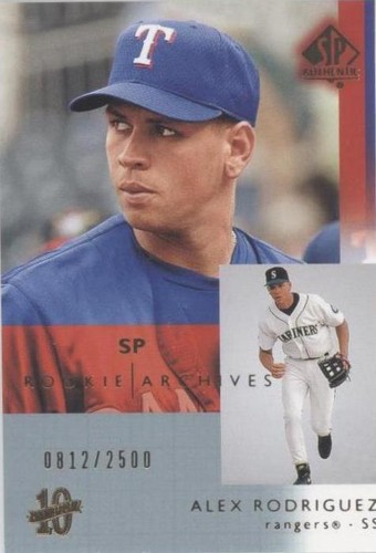 2003 SP Authentic - Alex Rodriguez #96