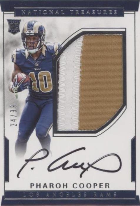 2016 Panini National Treasures Pharoh Cooper #126