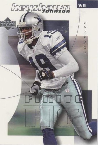 2004 Upper Deck Finite HG Keyshawn Johnson #25