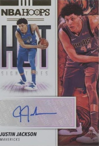 2019-20 Panini NBA Hoops - Justin Jackson #HS-JJK