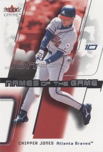 2002 Fleer Genuine - Chipper Jones #NG2