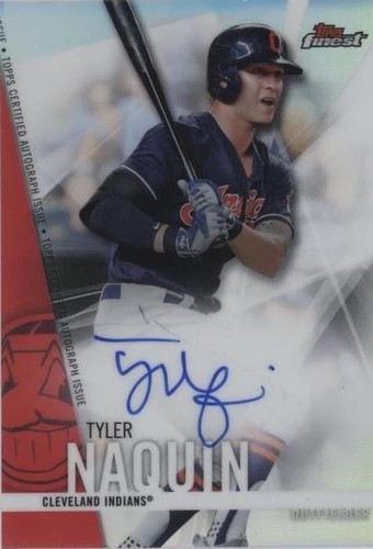 2017 Topps Finest - Tyler Naquin #FA-TN