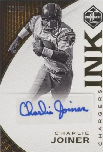 2016 Panini Limited Charlie Joiner #LI-CJ