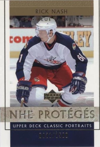2002-03 Upper Deck Classic Portraits - Rick Nash #109