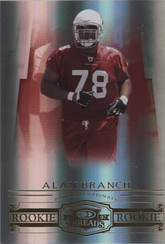 2007 Donruss Threads Alan Branch #210