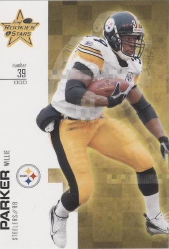 2007 Leaf Rookies & Stars Willie Parker #75