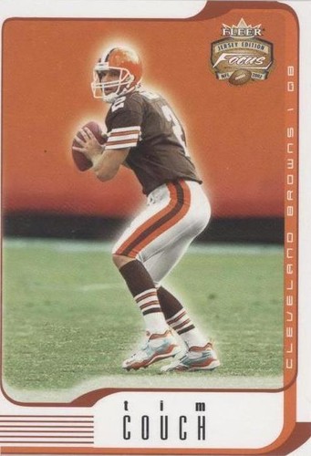 2002 Fleer Focus Jersey Edition Tim Couch #46