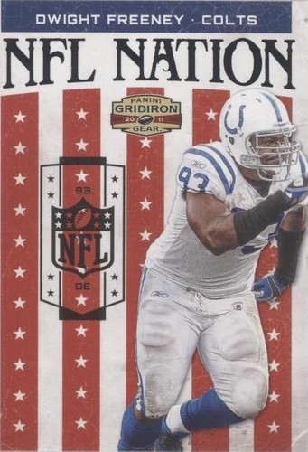 2011 Panini Gridiron Gear Dwight Freeney #24