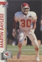 1992 Pro Set Martin Bayless #528