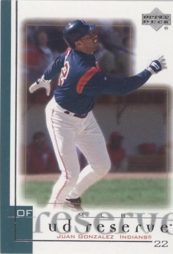 2001 Upper Deck Reserve - Juan González #27