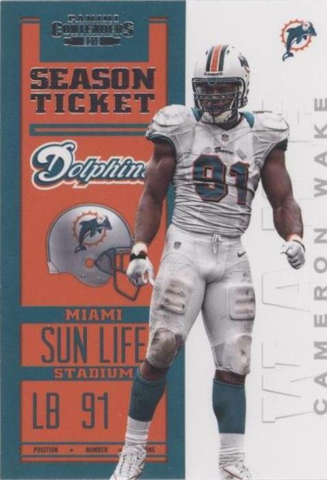 2012 Panini Contenders Cameron Wake #51