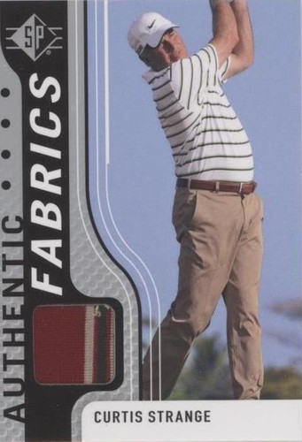 2012 SP Authentic - Curtis Strange #AF-CS