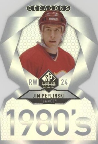 2020-21 Upper Deck SP Signature Edition Legends - Jim Peplinski #DC-52