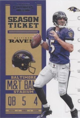 2012 Panini Contenders Joe Flacco #7