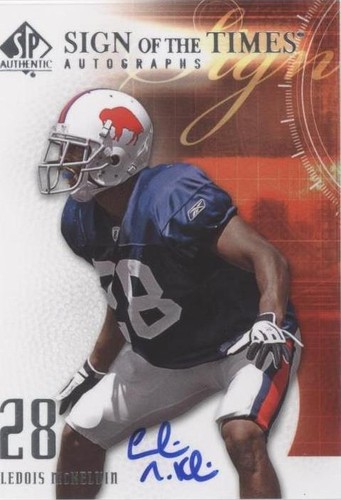 2008 SP Authentic Leodis McKelvin #SOT-LM