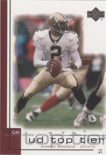 2001 Upper Deck UD Top Tier Aaron Brooks #107
