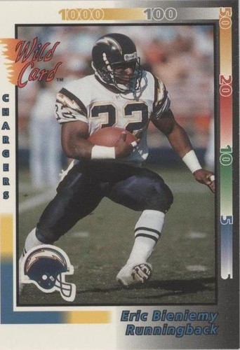 1992 Wild Card Eric Bieniemy #274
