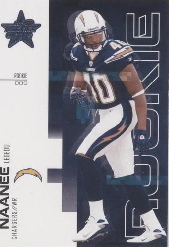 2007 Leaf Rookies & Stars Legedu Naanee #198