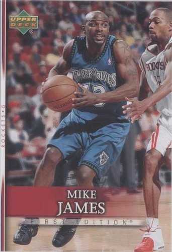 2007-08 Upper Deck First Edition - Mike James #65