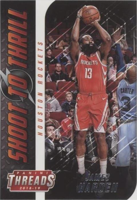 2018-19 Panini Threads - James Harden #18
