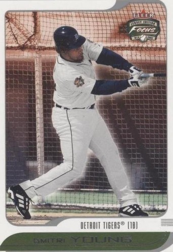 2002 Fleer Focus Jersey Edition - Dmitri Young #206