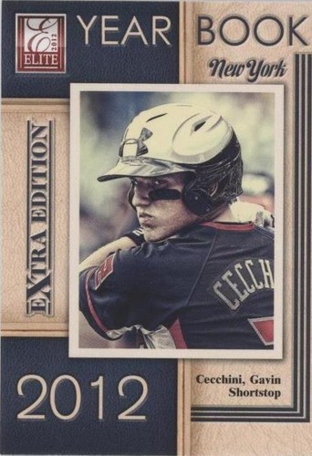 2012 Elite Extra Edition - Gavin Cecchini #12