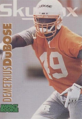 1993 Skybox Impact Demetrius DuBose #392