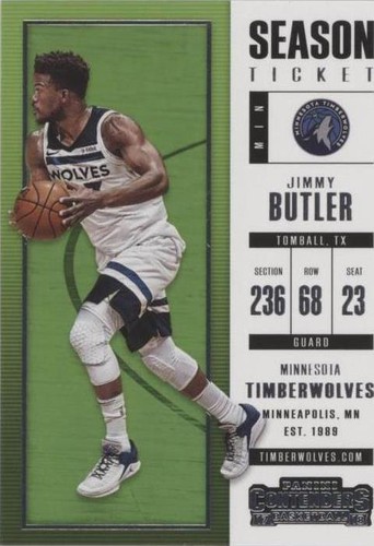 2017-18 Panini Contenders - Jimmy Butler #26