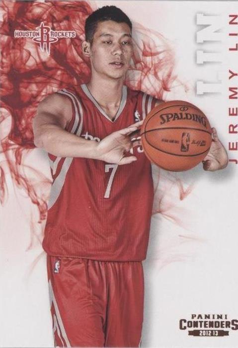 2012-13 帕尼尼 Contenders - Jeremy Lin #113