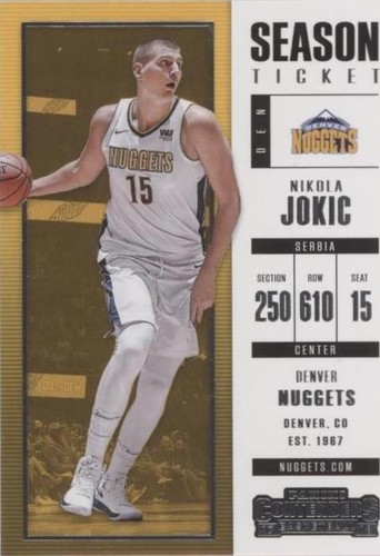 2017-18 Panini Contenders - Nikola Jokić #88
