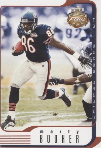 2002 Fleer Focus Jersey Edition Marty Booker #12