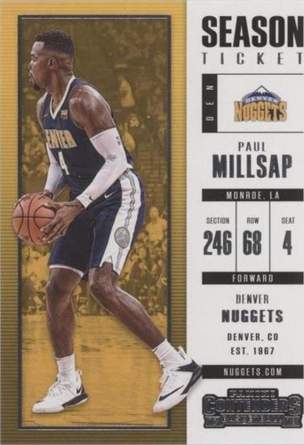 2017-18 Panini Contenders - Paul Millsap #12
