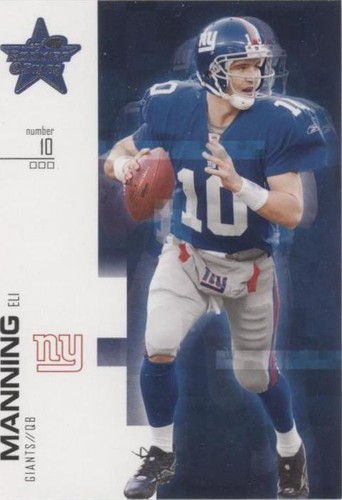 2007 Leaf Rookies & Stars Eli Manning #4