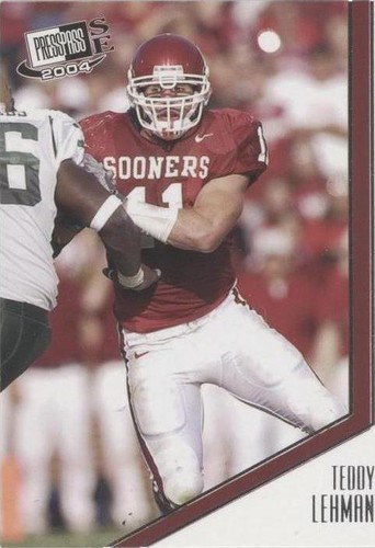 2004 Press Pass SE Teddy Lehman #17