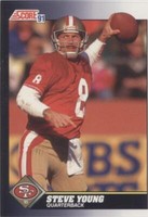1991 Score Steve Young #505