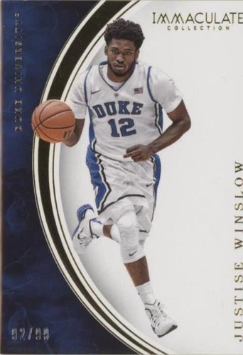 2016-17 Panini Immaculate Collection Collegiate - Justise Winslow #25