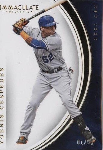 2016 Panini Immaculate Collection - Yoenis Cespedes #71