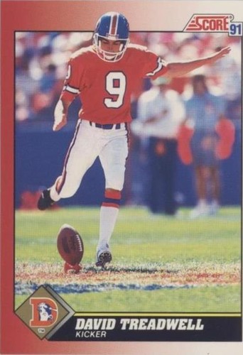 1991 Score David Treadwell #139