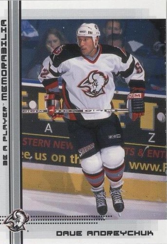 2000-01 In the Game Be A Player Memorabilia - Dave Andreychuk #418