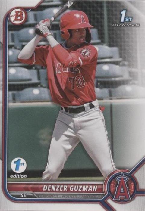 2022 Bowman 1st Edition - Denzer Guzman #BPPF-138