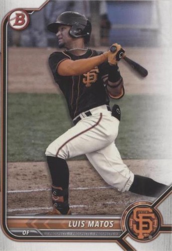2022 Bowman - Luis Matos #BP-55