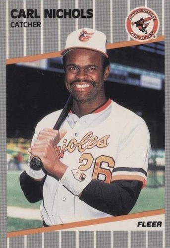 1989 Fleer - Carl Nichols #612
