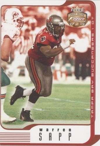 Warren Sapp フィギュア 99番 タムパベイ・バッカニアーズ NFL EXTREME ATHLETES 