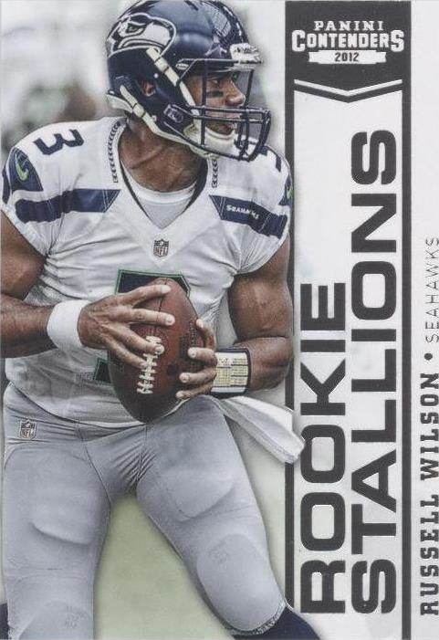 Panini Contenders Russell Wilson #9 2012
