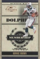 2006 Donruss Classics Ronnie Brown #M-16