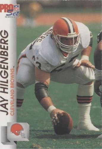 1992 Pro Set Jay Hilgenberg #465