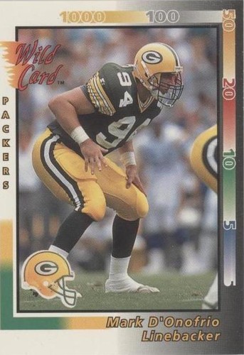1992 Wild Card Mark D'onofrio #344